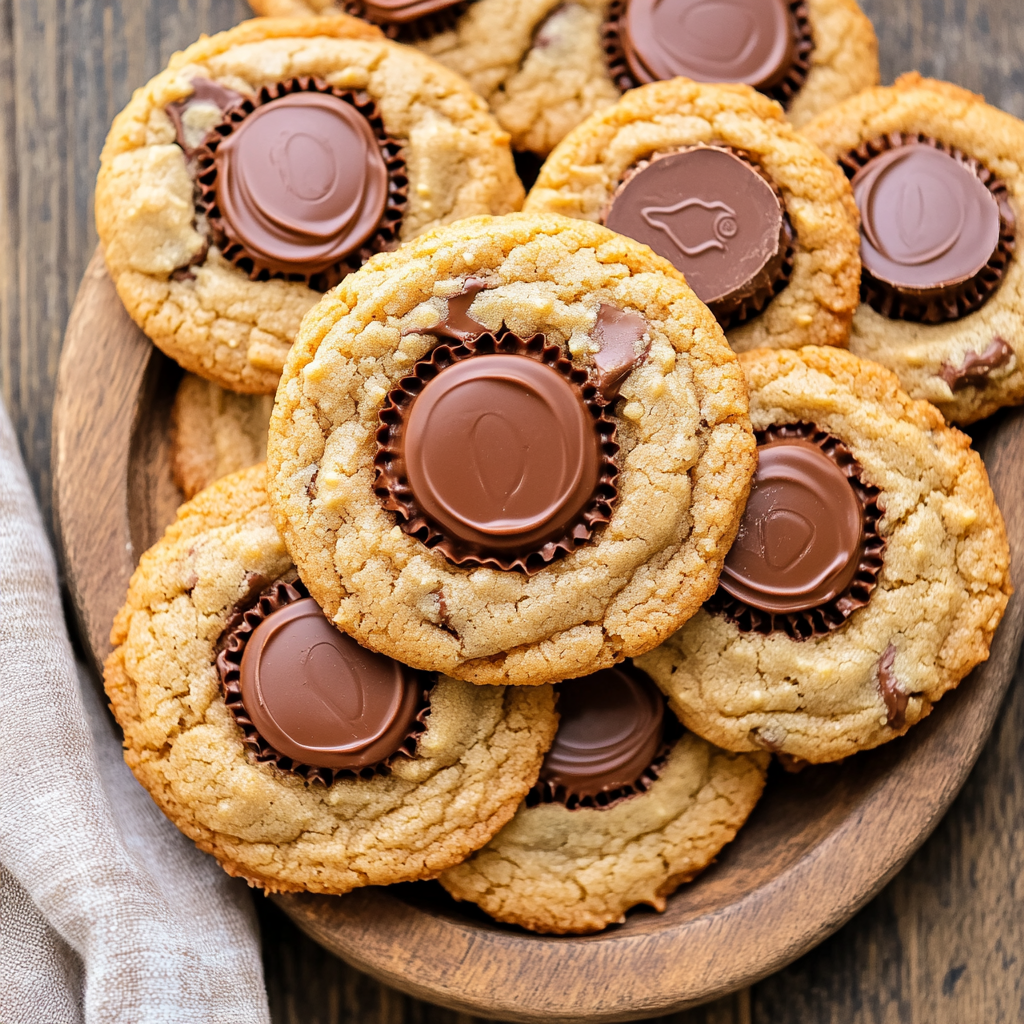 Reese’s Cup Peanut Butter Cookies