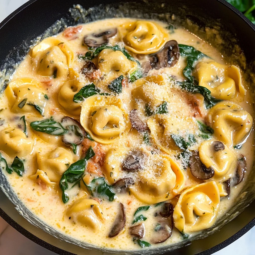 creamy tortellini
