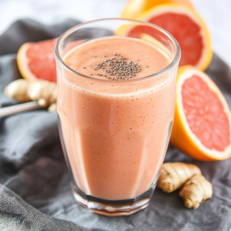 Grapefruit Ginger Smoothie