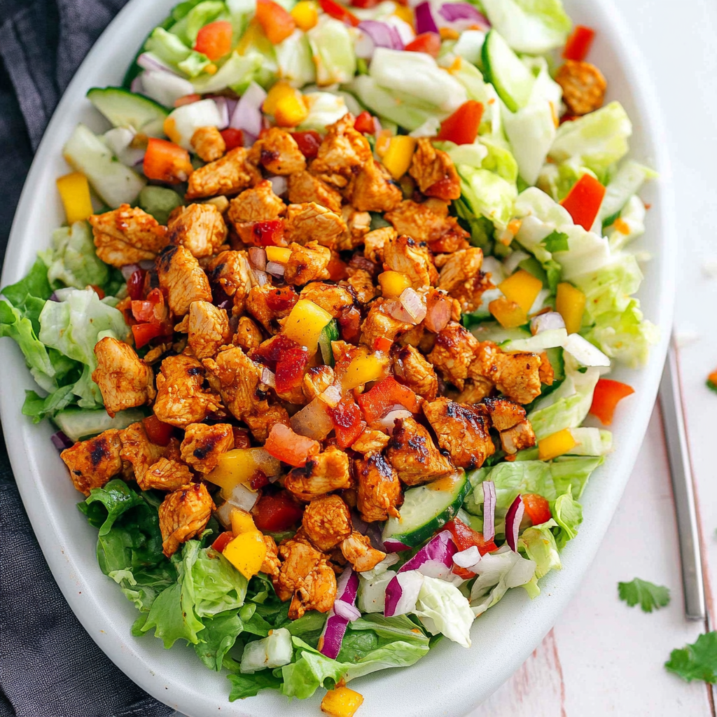Honey Hot Chicken Salad