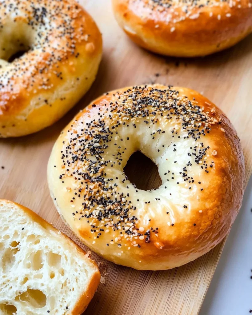 3 Ingredient Air Fryer Bagels