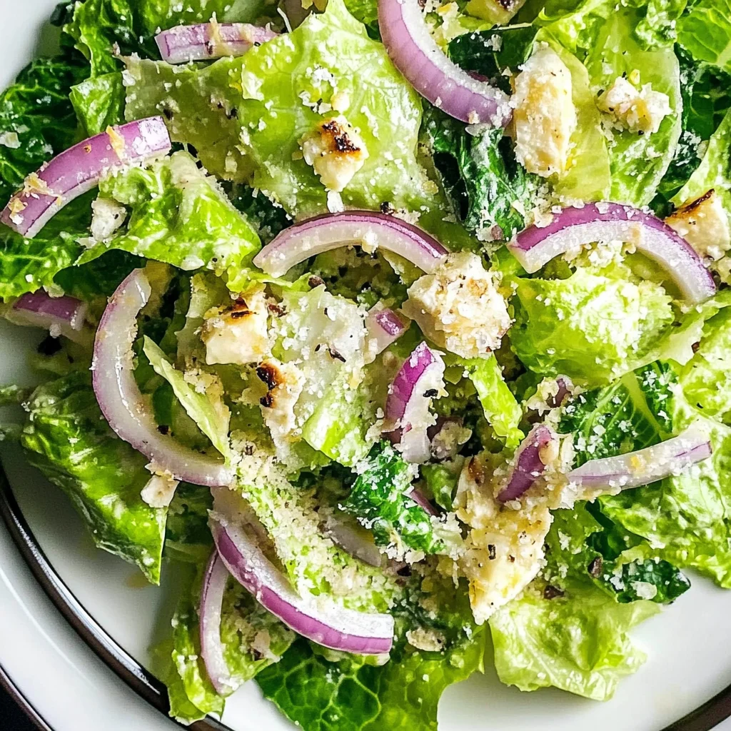 5-Minute Lemon Parmesan Lettuce Salad