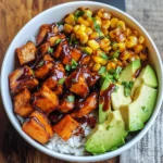BBQ Chicken Sweet Potato Bowl