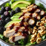 Blackberry Balsamic Chicken Salad