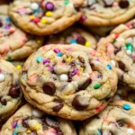 Cake Batter Chocolate Chip Cookies