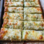 Cheesy Zucchini Breadsticks