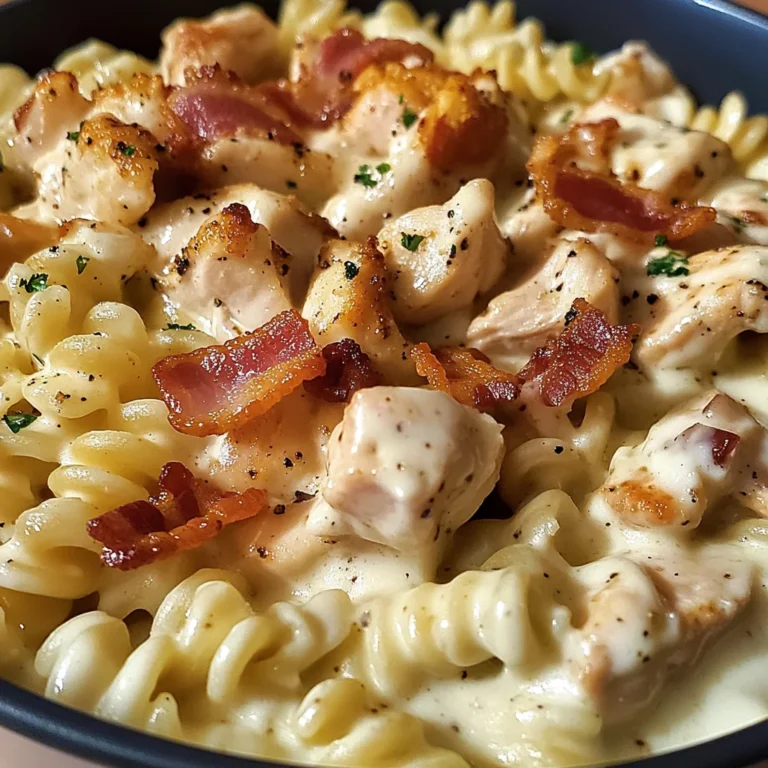 Chicken Bacon Ranch Pasta