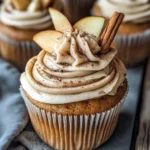 Cinnamon Apple Cider Cupcakes