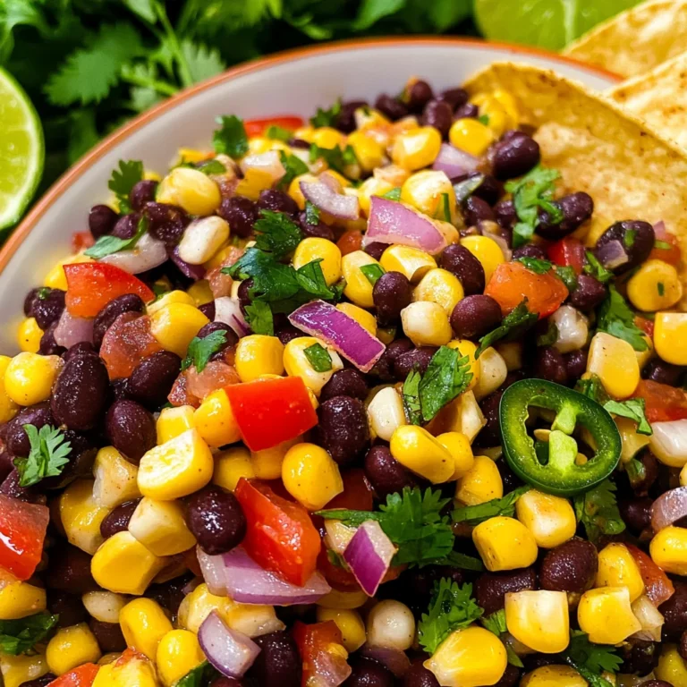 Corn and Black Bean Salad
