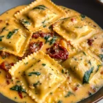 Creamy Tuscan Ravioli