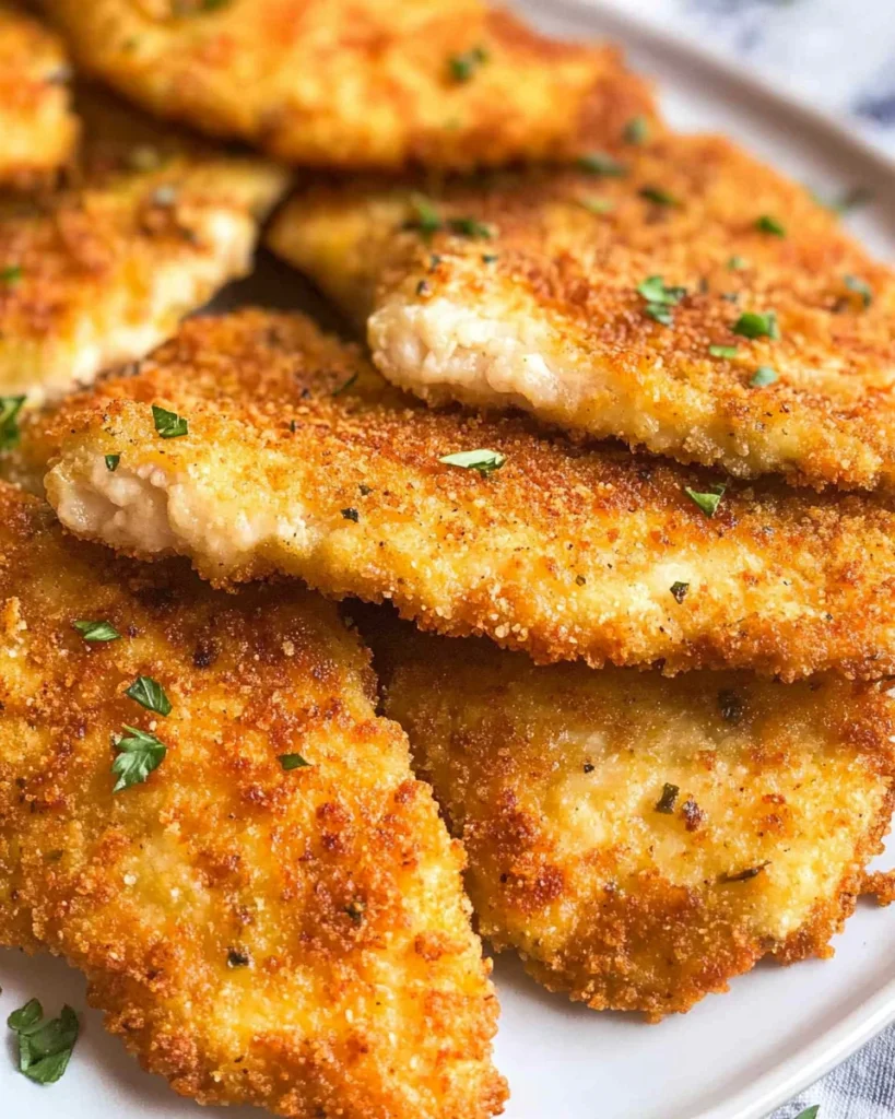 Crispy Air Fryer Chicken Cutlets