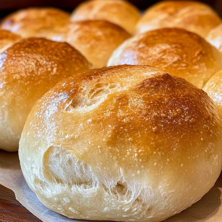 Crusty Chewy French Bread Rolls Artisan Perfection at Home: Perfectly Soft Inside