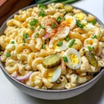Deviled Egg Pasta Salad