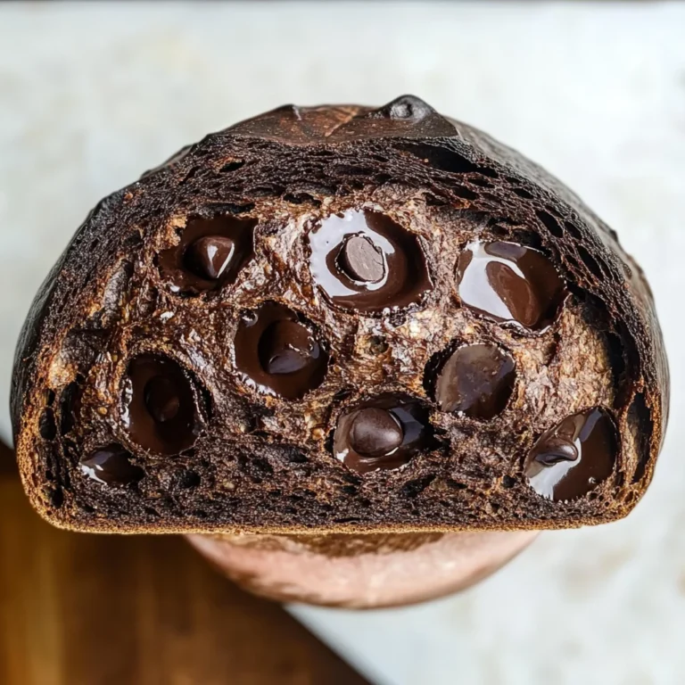 Double Chocolate Sourdough Bread Recipe