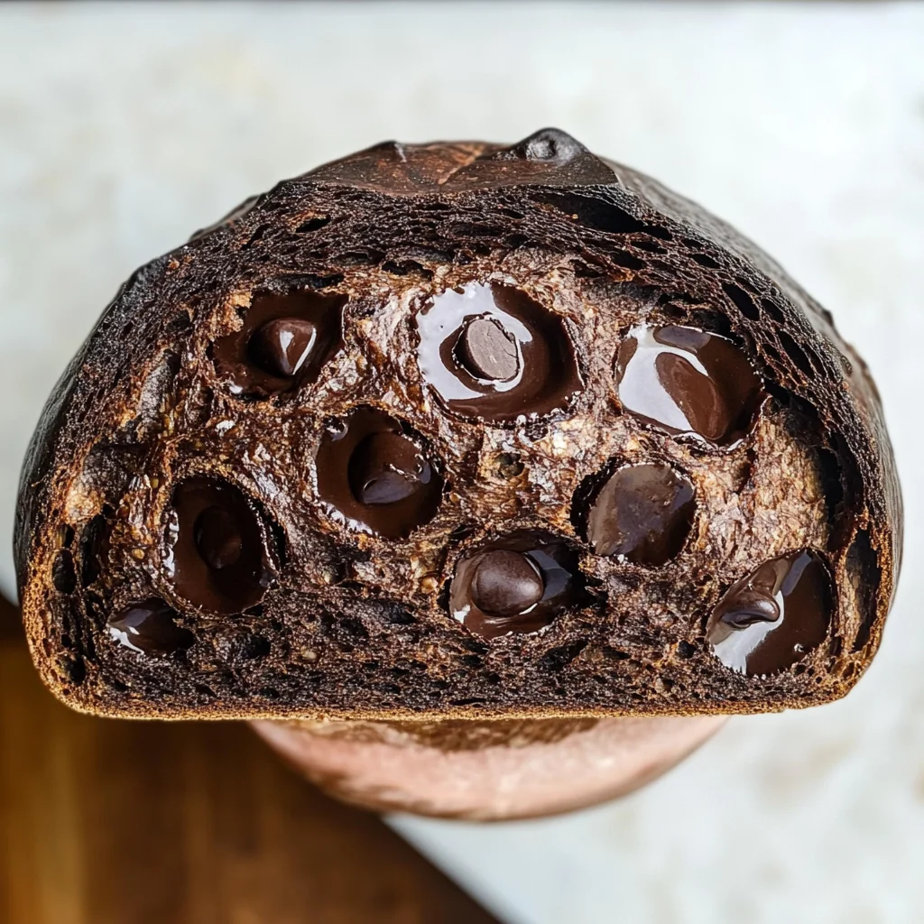 Double Chocolate Sourdough Bread Recipe