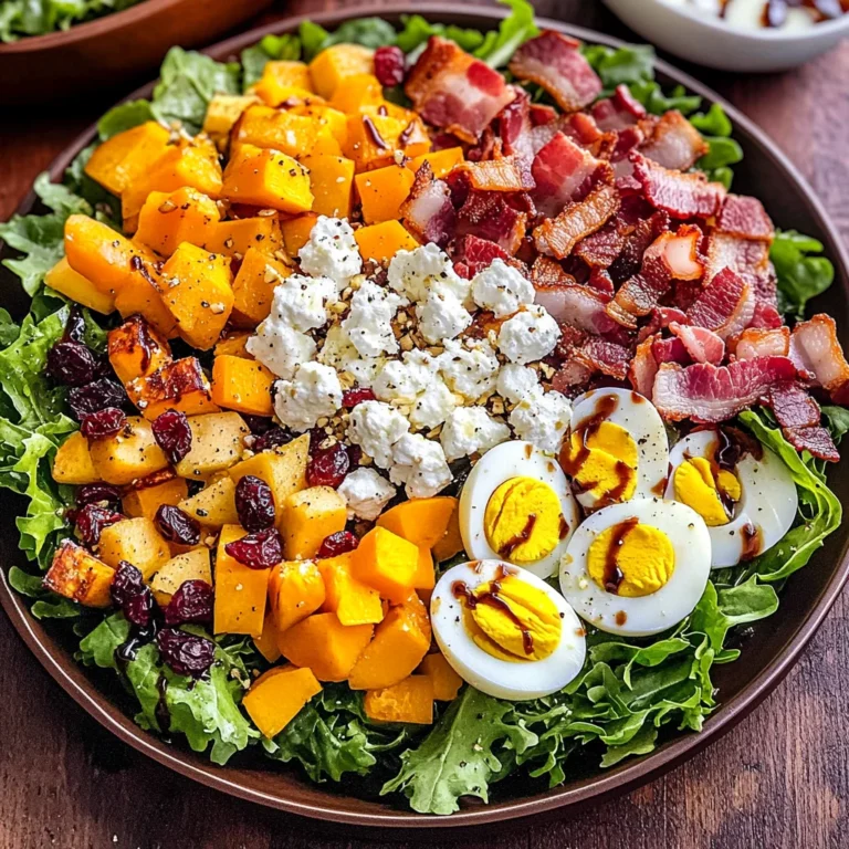 Fall Cobb Salad