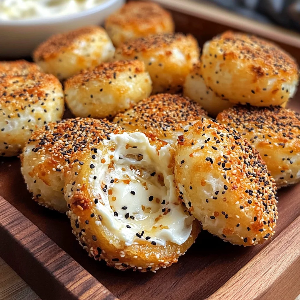 High-Protein Bagel Bites