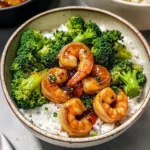 Honey Garlic Shrimp Bowls