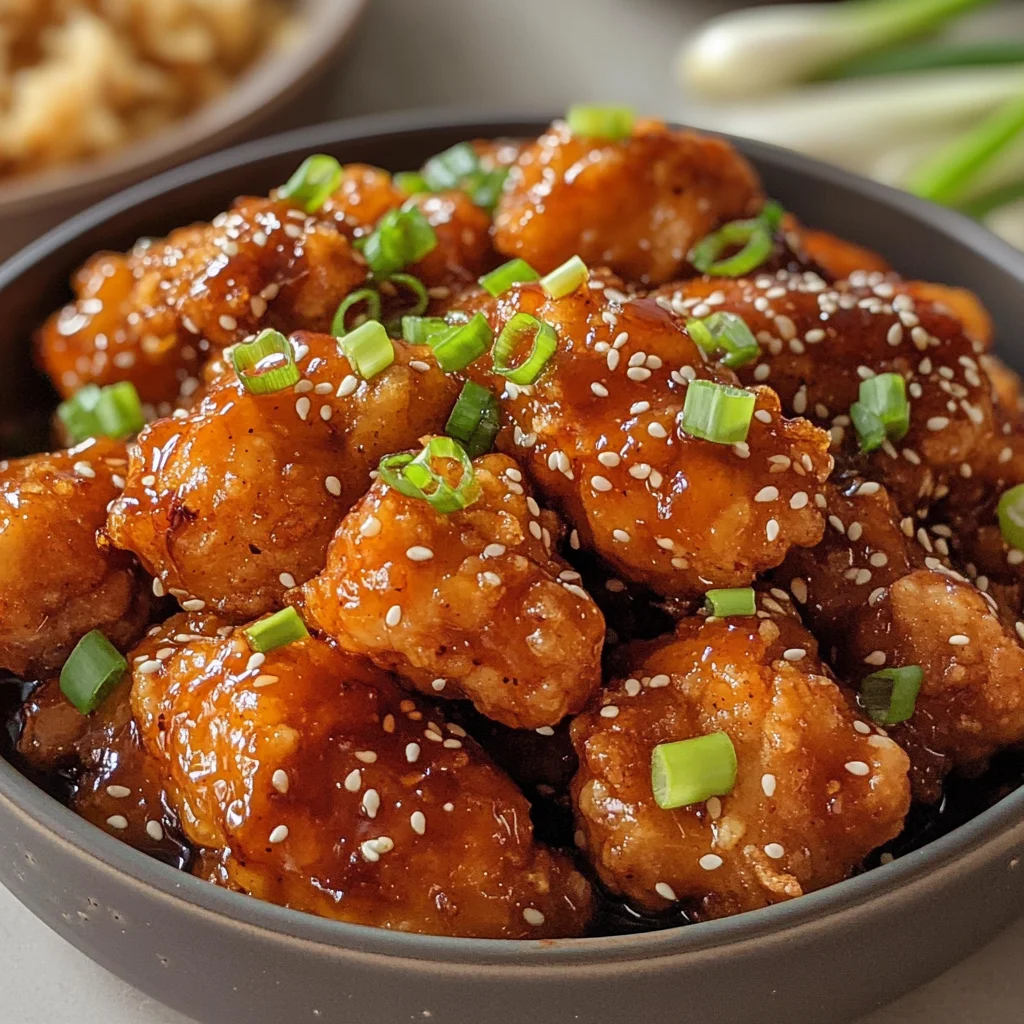 Honey Sesame Chicken