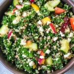 Kale Quinoa Salad - With Lemon Dressing