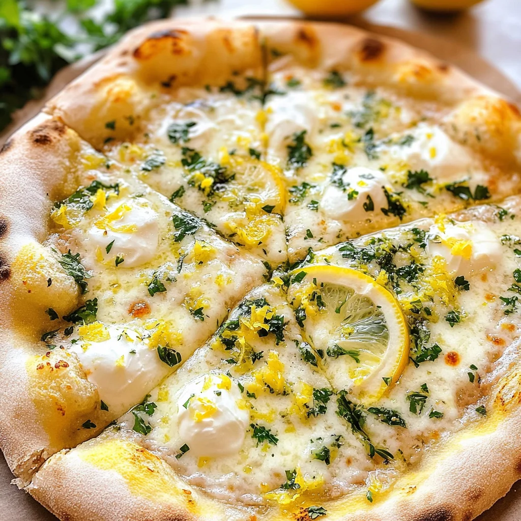 Lemon Pizza