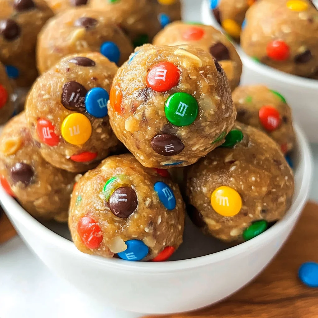 Monster Cookie Energy Balls