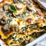 Mushroom and Spinach Lasagna