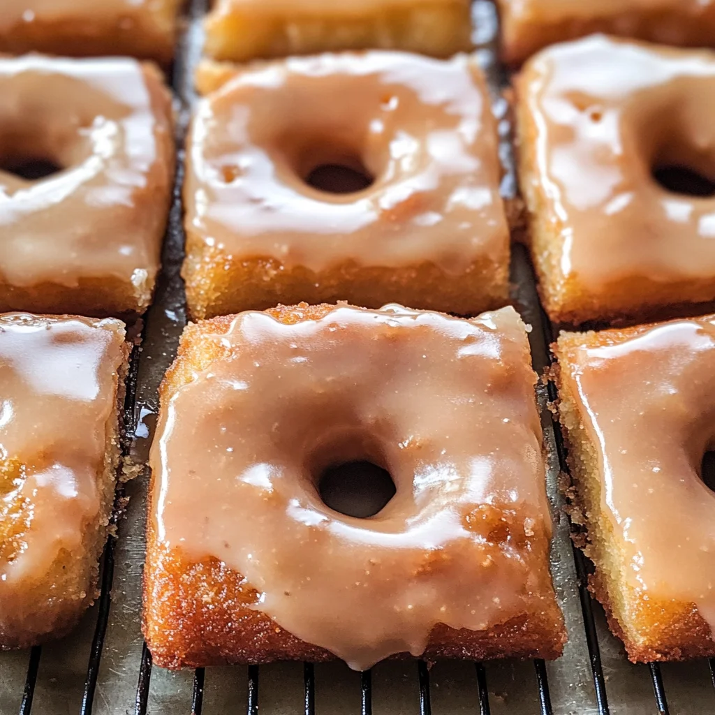 Old-Fashioned Buttermilk Donut Bars with Brown Butter Maple Vanilla Bean Glaze