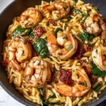 One Pot "Marry Me" Shrimp and Orzo Pasta