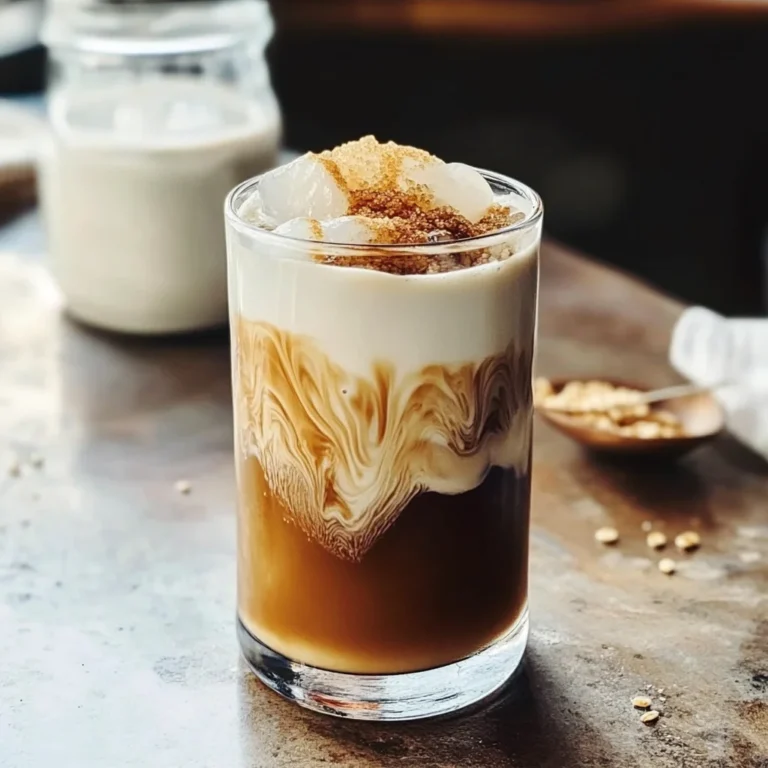 Starbucks Copycat Iced Brown Sugar Oatmilk Shaken Espresso