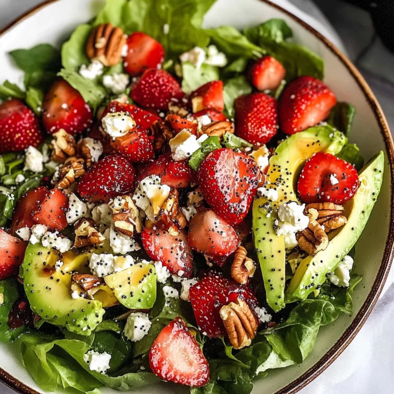 Strawberry Avocado Salad