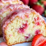 Strawberry Pound Cake