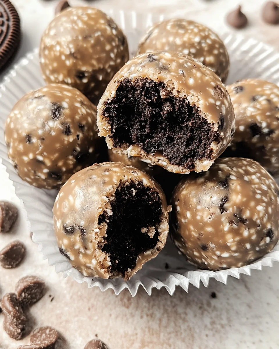 Tasty Oreo Protein Balls Recipe