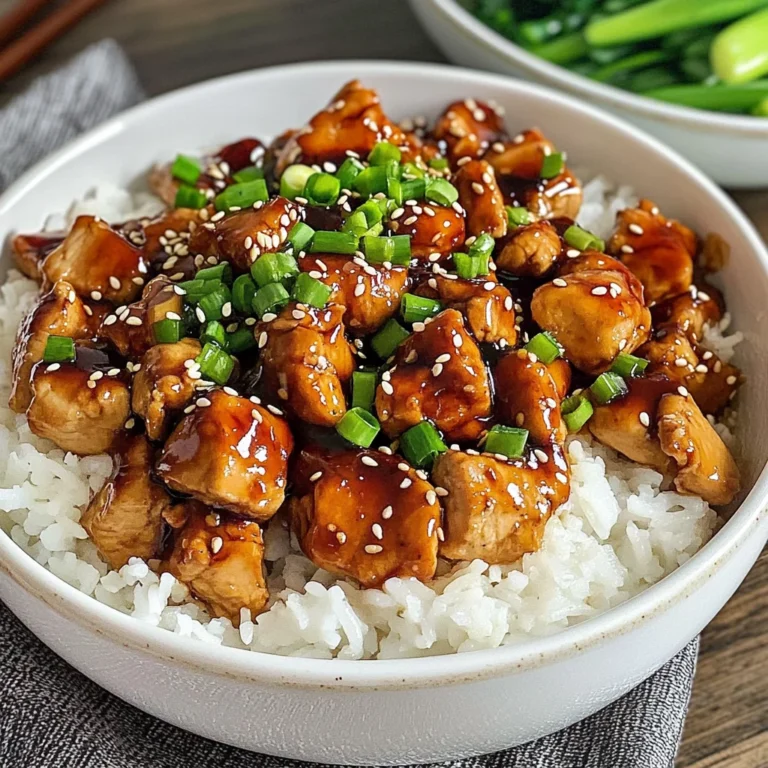 Teriyaki Chicken Rice Bowl