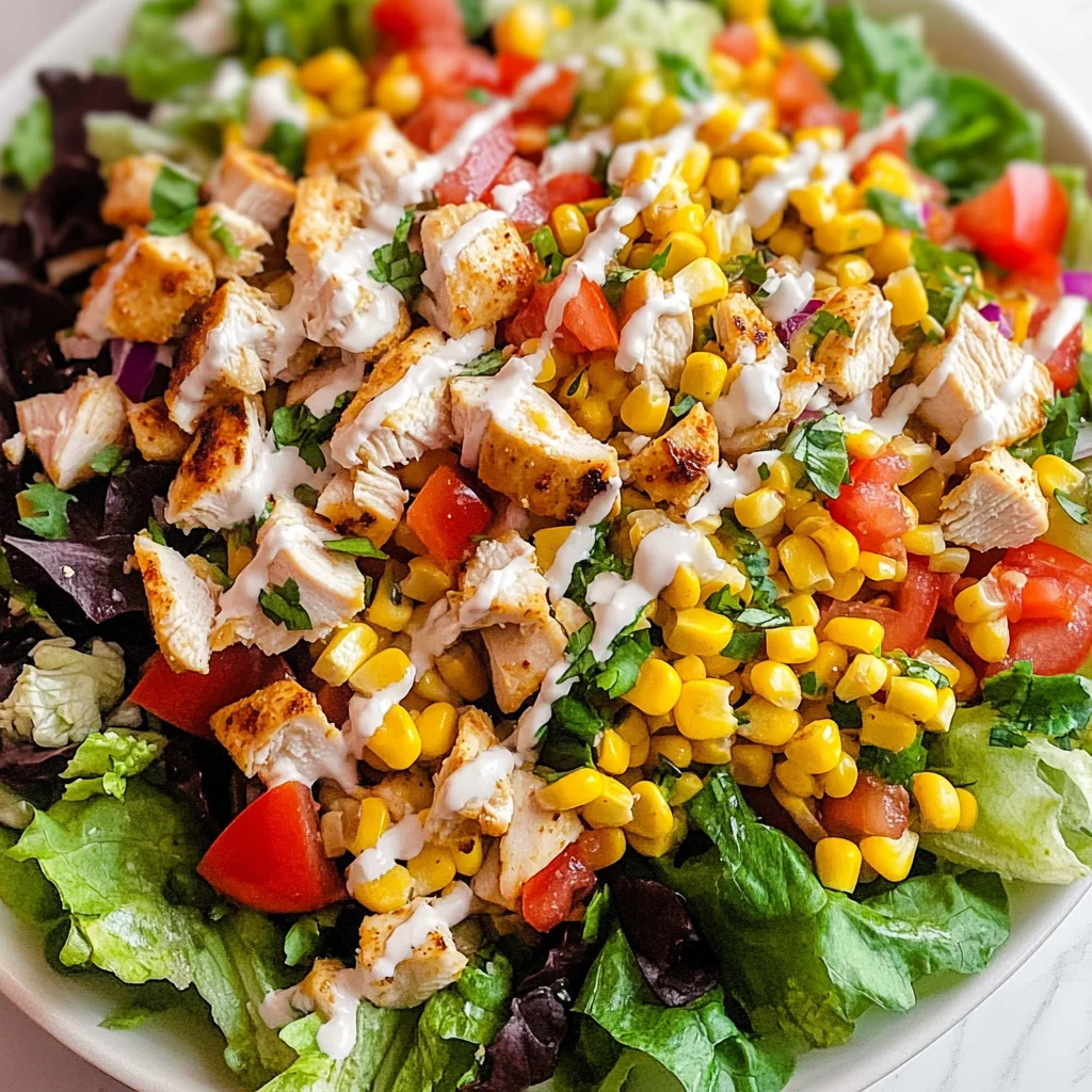 Tex-Mex Chopped Chicken Salad