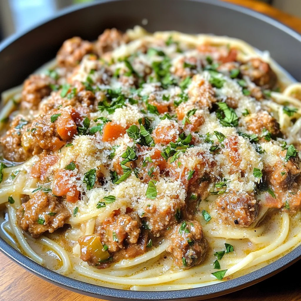 Turkey Meatballs In Creamy Garlic Parmesan Sauce Recipe