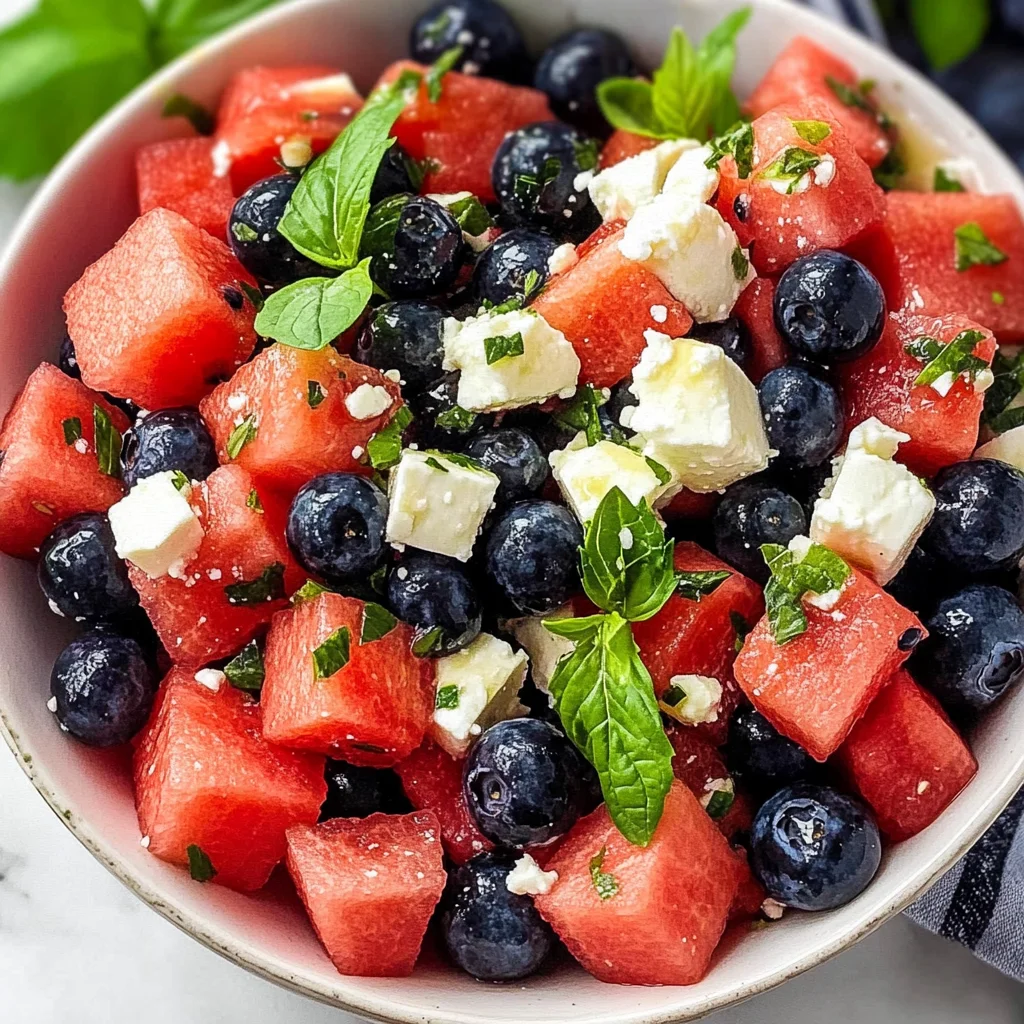 Watermelon Feta Salad