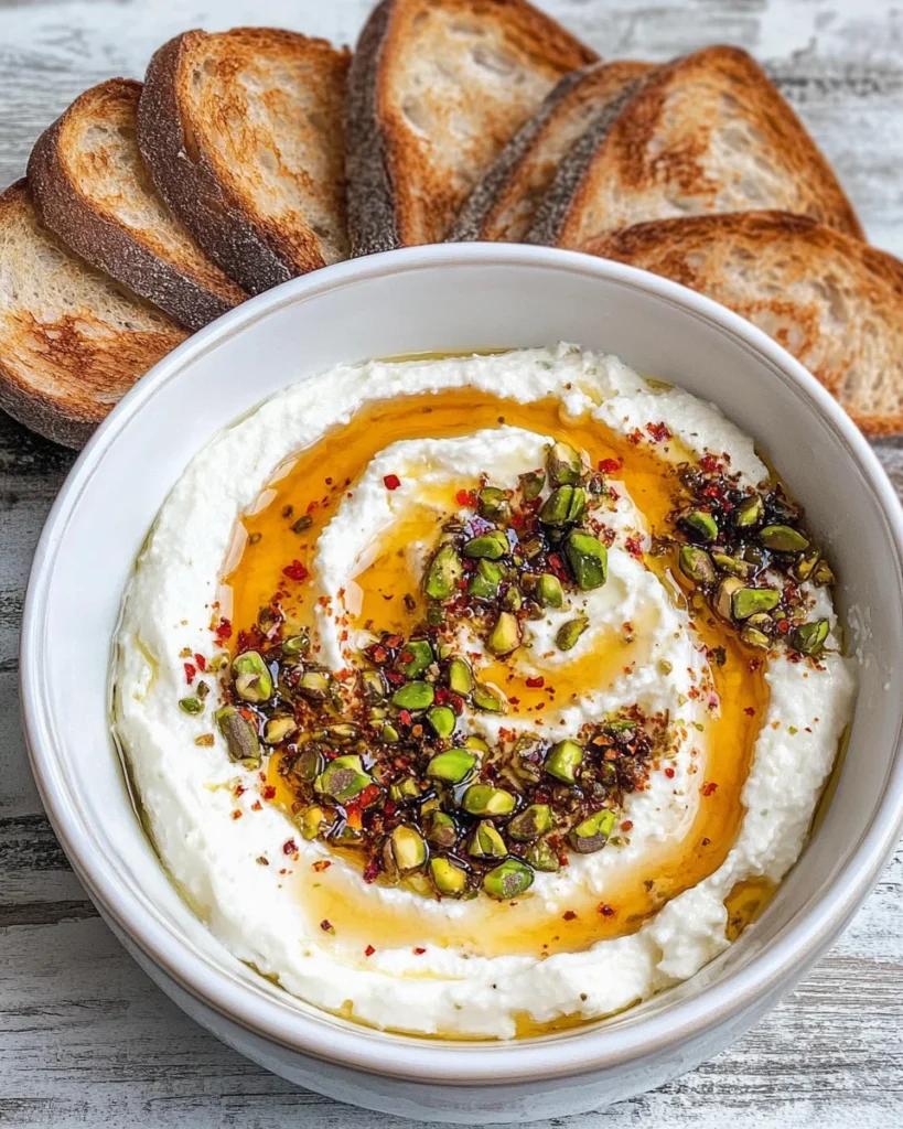 Whipped Feta with Honey