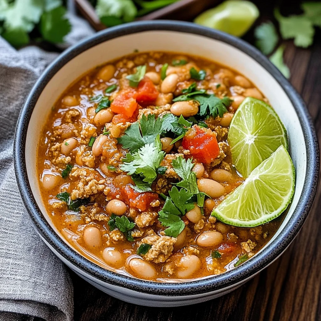 White Bean Turkey Chili