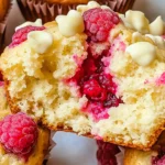 White Chocolate Raspberry Muffins