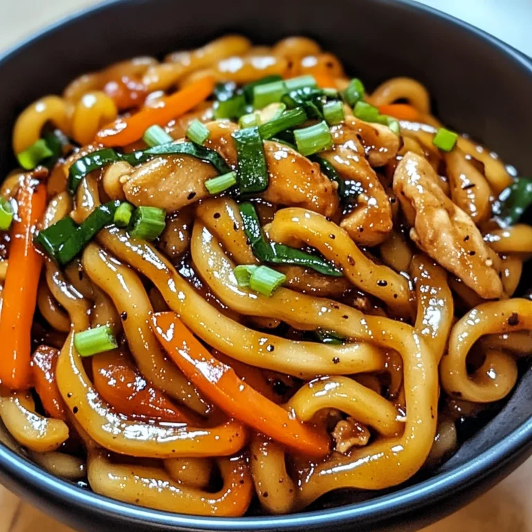 Yaki Udon Noodle Recipe