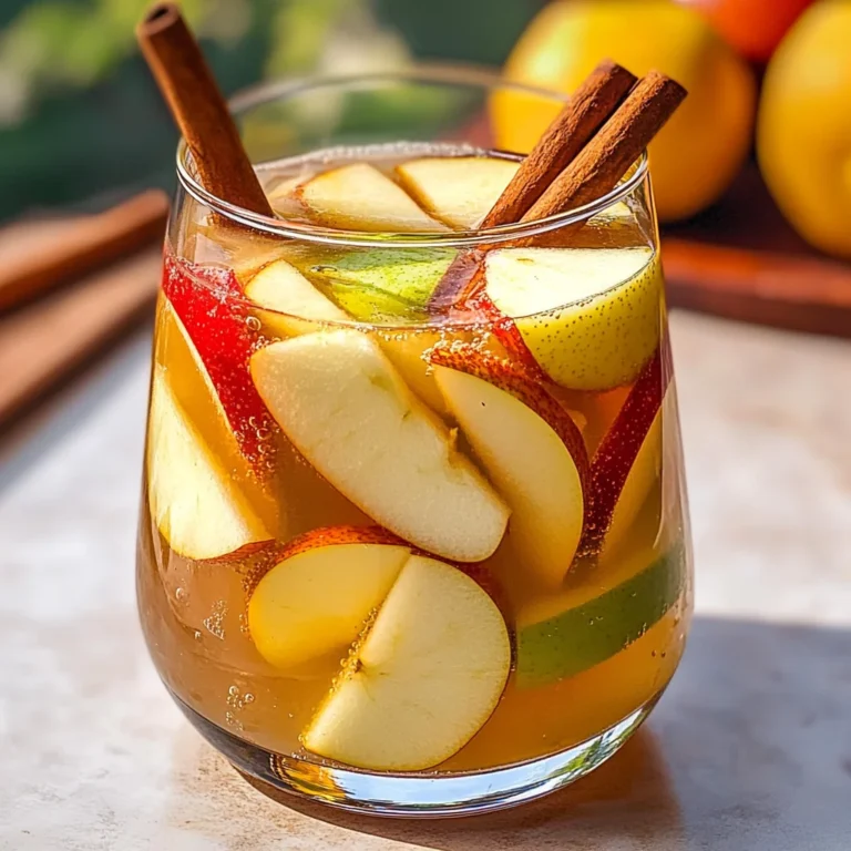 Apple Cider White Wine Sangria