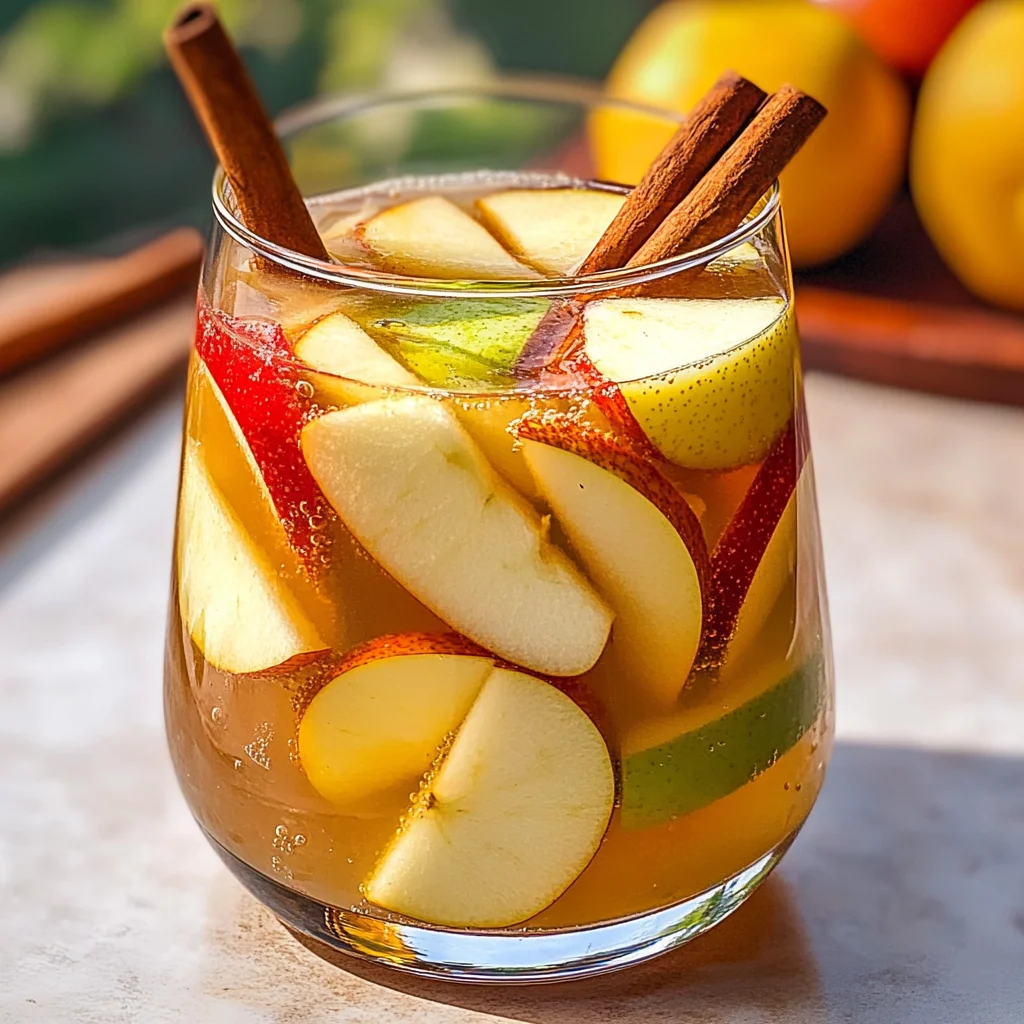 Apple Cider White Wine Sangria
