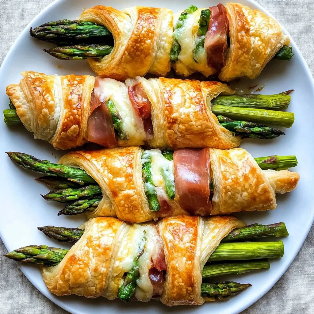 Asparagus Puff Pastry Bundles
