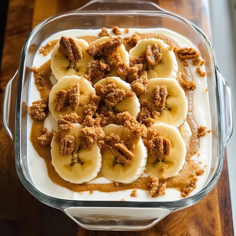 Biscoff Banana Pudding
