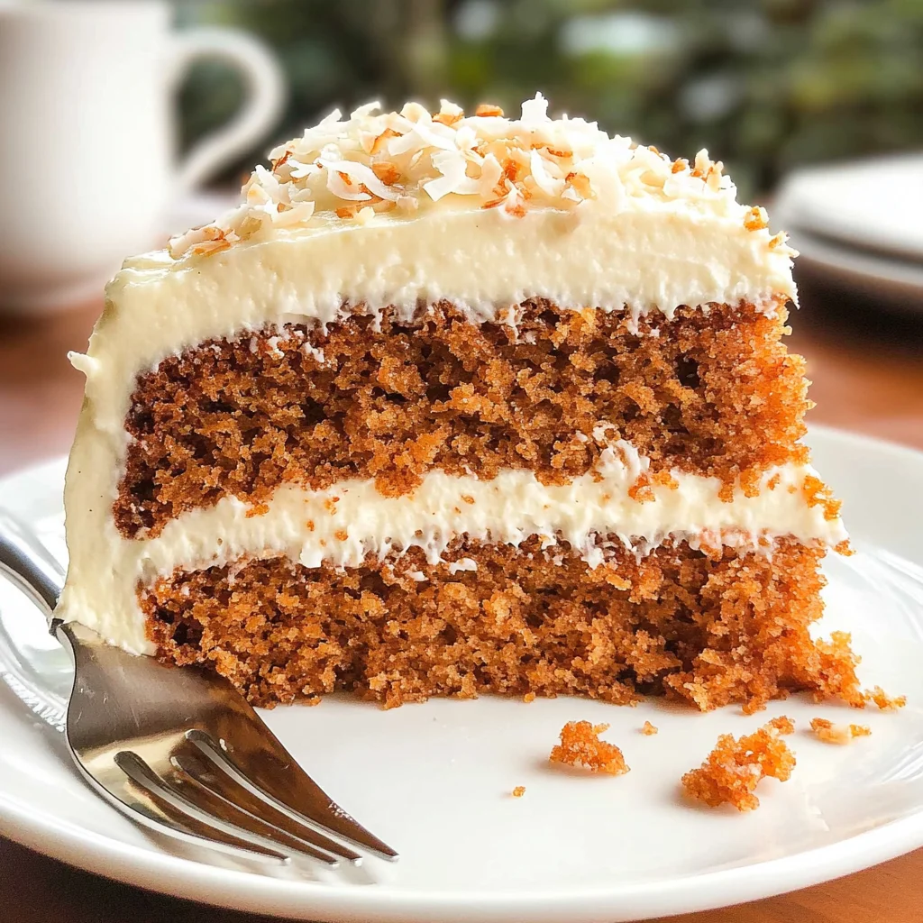 Carrot Cake with Cream Cheese Frosting