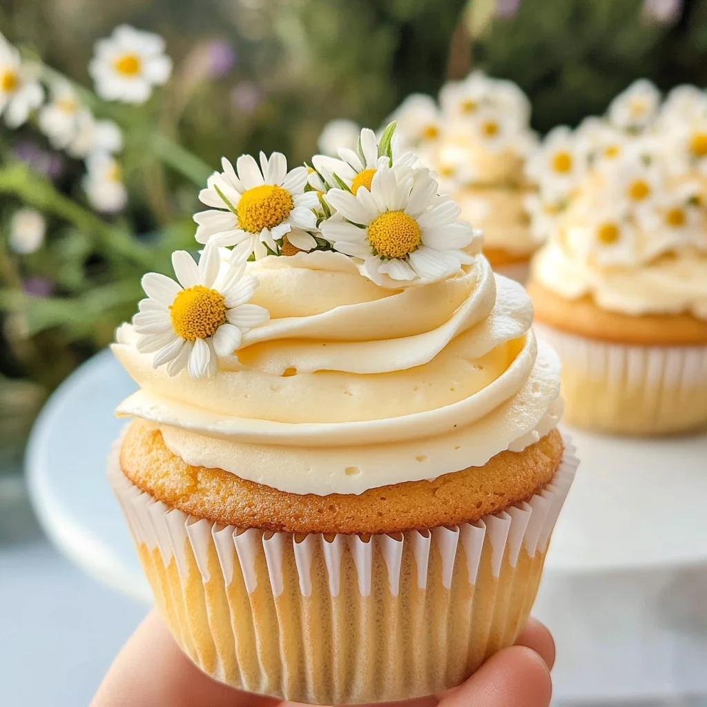 Chamomile Cupcakes