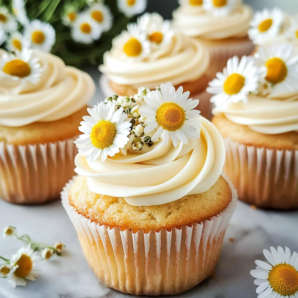 Chamomile Cupcakes