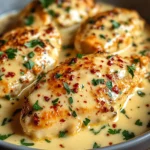 Chicken Fillet in Spicy, Creamy Garlic-Parmesan Sauce