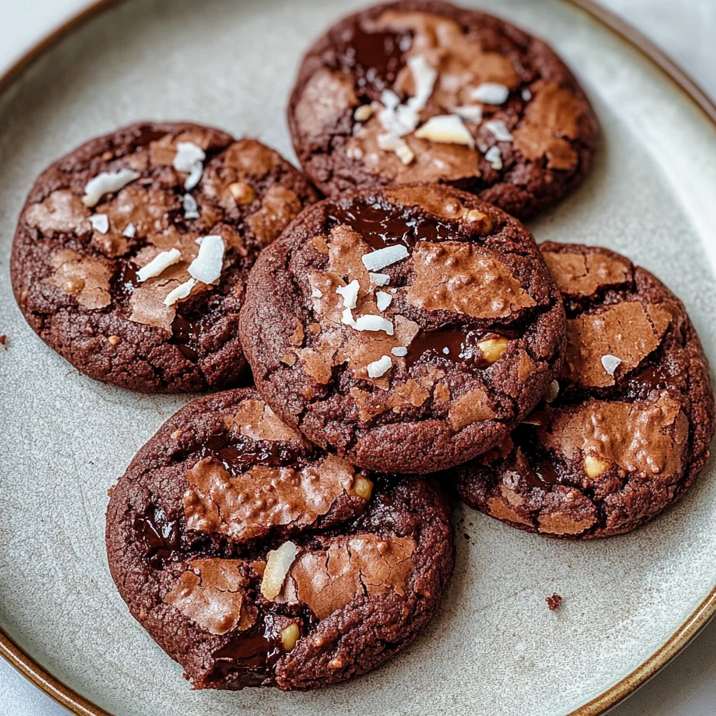 Chickpea Chocolate Cookies